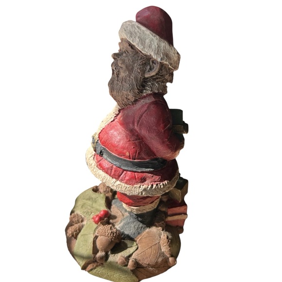 Vintage Tom Clark Cairn Studio USA Mr. Claus Gnome Sculpture 1987 RARE - Picture 2 of 5